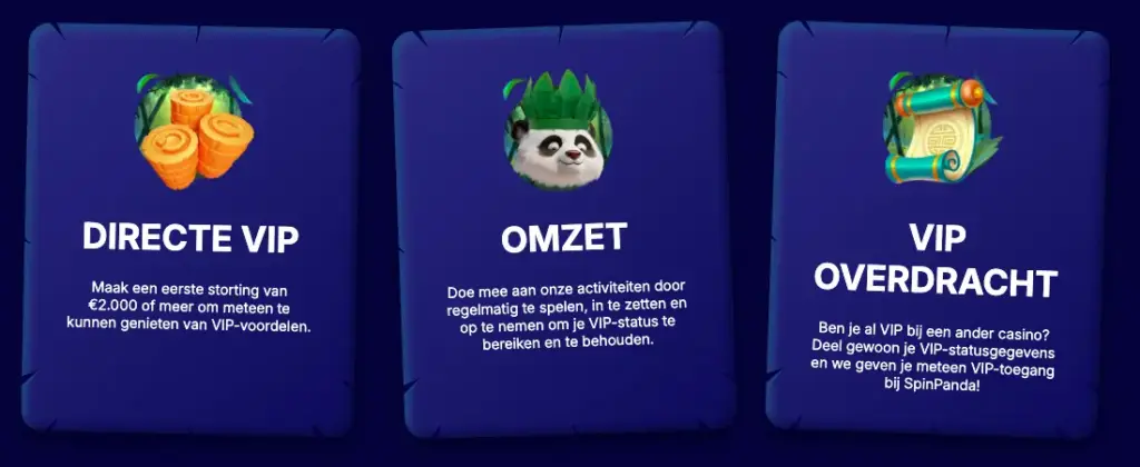 Spin Panda Casino VIP