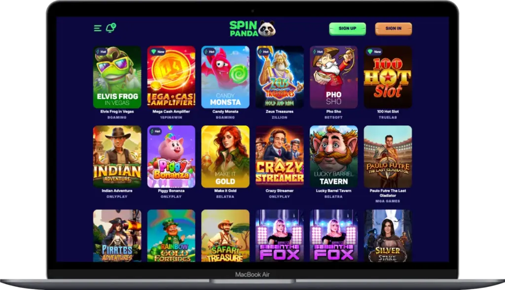 SpinPanda Nederland Mockup