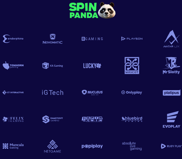 Spin-Panda Casino Aanbieders
